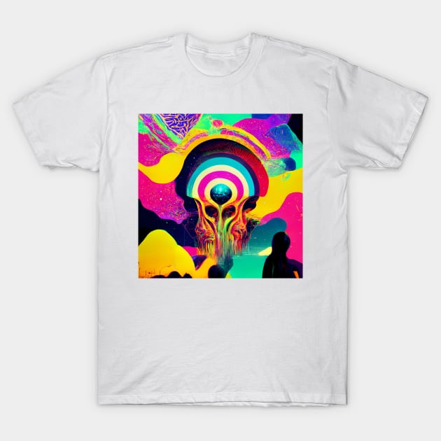 Psychedelic Artwork #1 T-Shirt by endage
